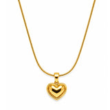 Eternal Heart Necklace | 18K Gold Plated Stainless Steel