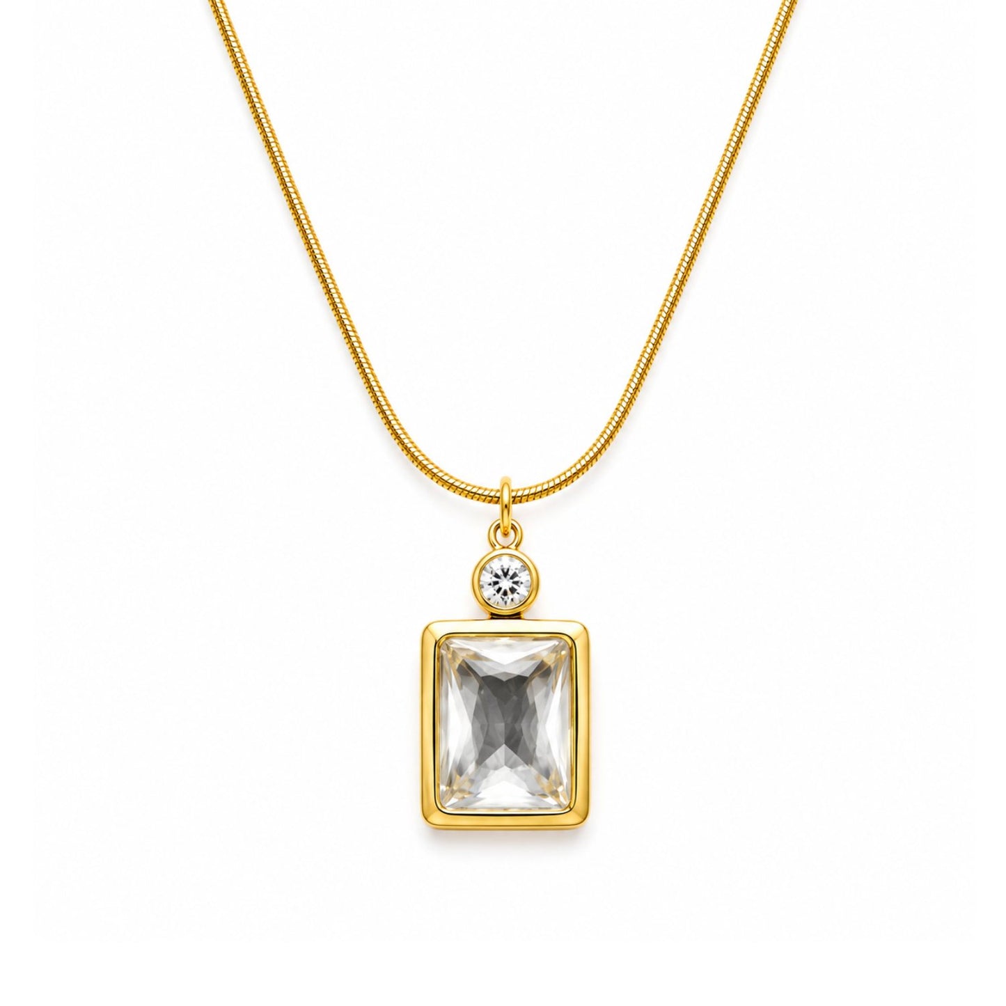 Radiance Pendant Necklace | 18K Gold Plated Stainless Steel