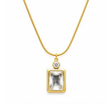 Radiance Pendant Necklace | 18K Gold Plated Stainless Steel