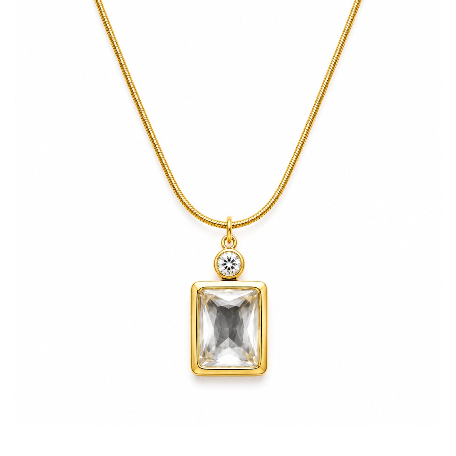 Radiance Pendant Necklace | 18K Gold Plated Stainless Steel