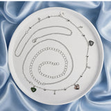 Silver Heart Charm Waist Chain | Waterproof & Tarnish-Resistant Body Jewellery for Women