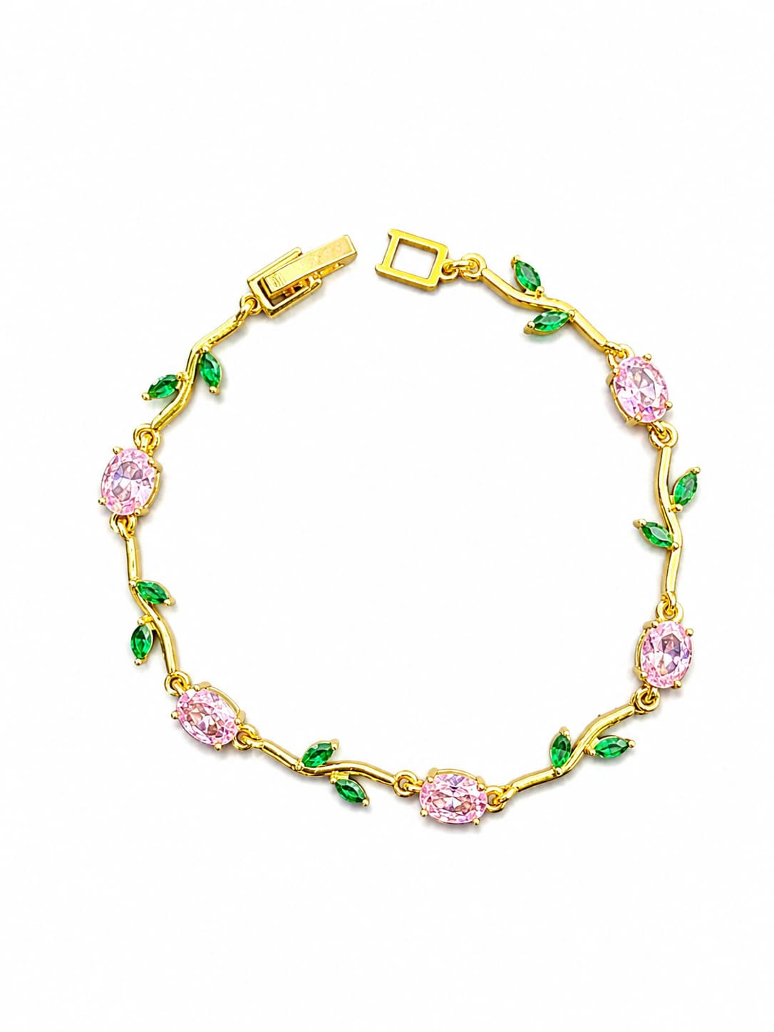 Blush Garden Bracelet | 18K Gold Plated Anti Tarnish Bracelet