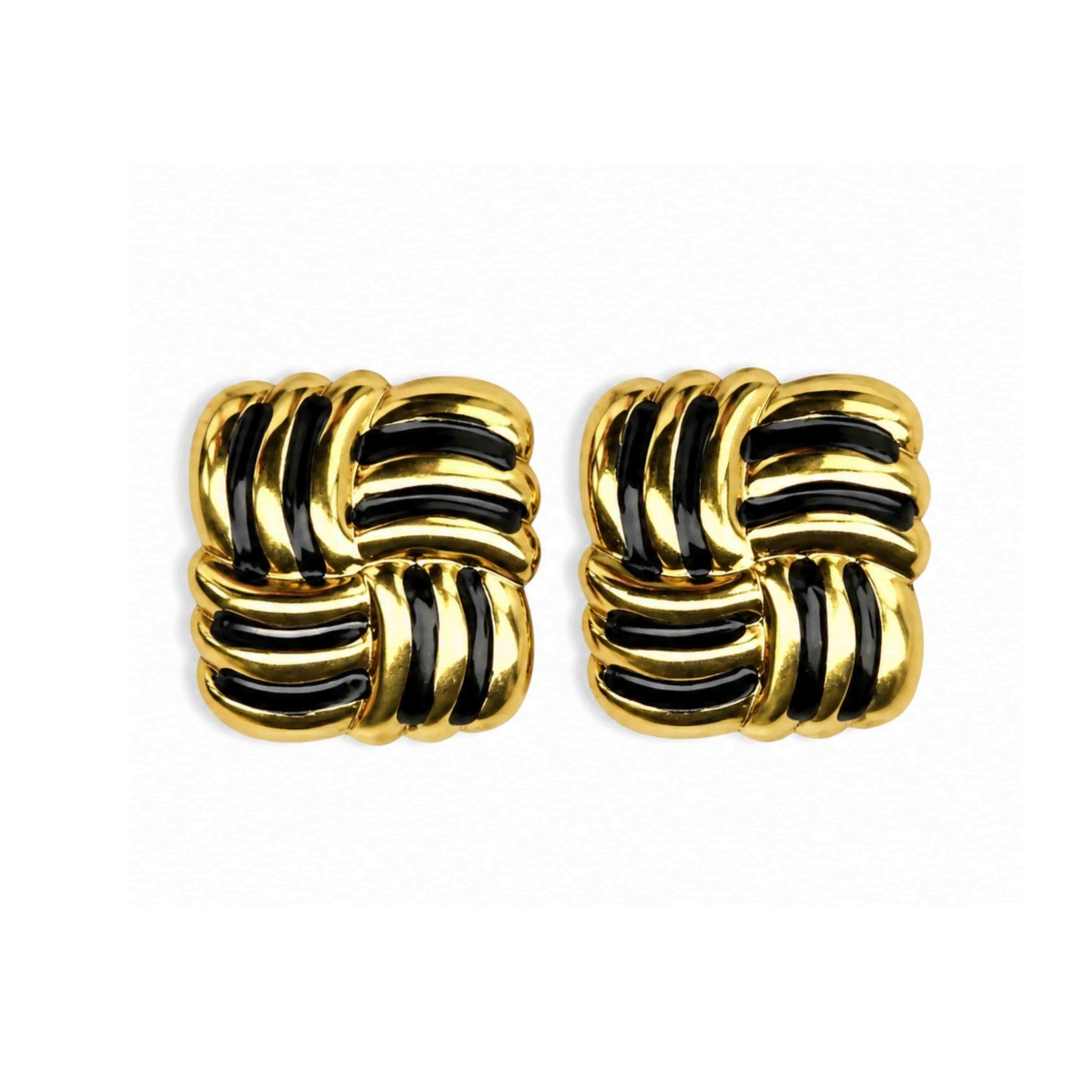 Knot Gold Stud Earrings | 18K Gold Plated Anti Tarnish Studs
