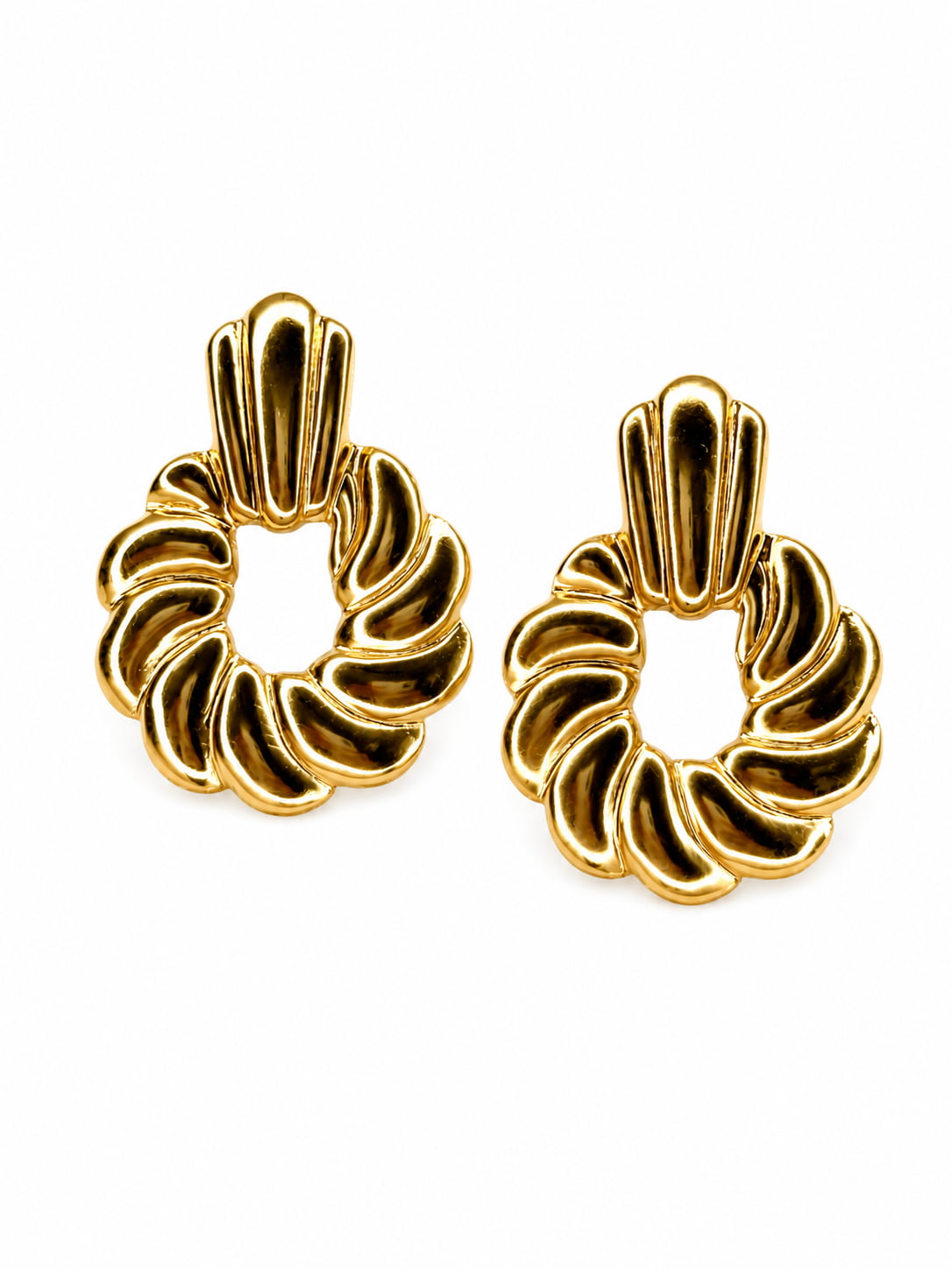 Twisted Bloom Studs | 18K Gold Plated Anti Tarnish Studs