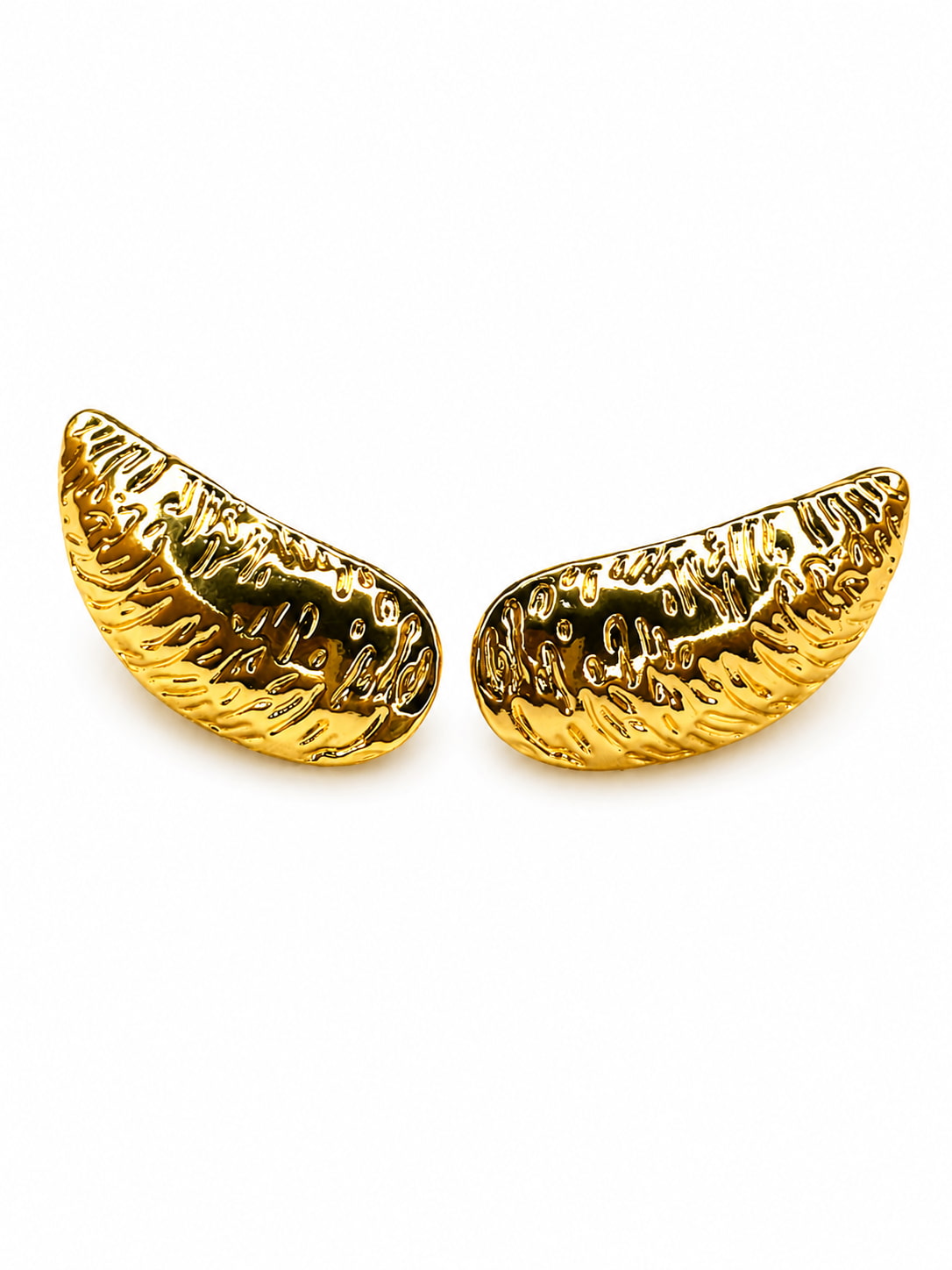 Golden Wing Stud Earrings | 18K Gold Plated Anti Tarnish Studs
