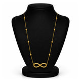 Minimalist Gold Pendant Necklace in Stainless Steel